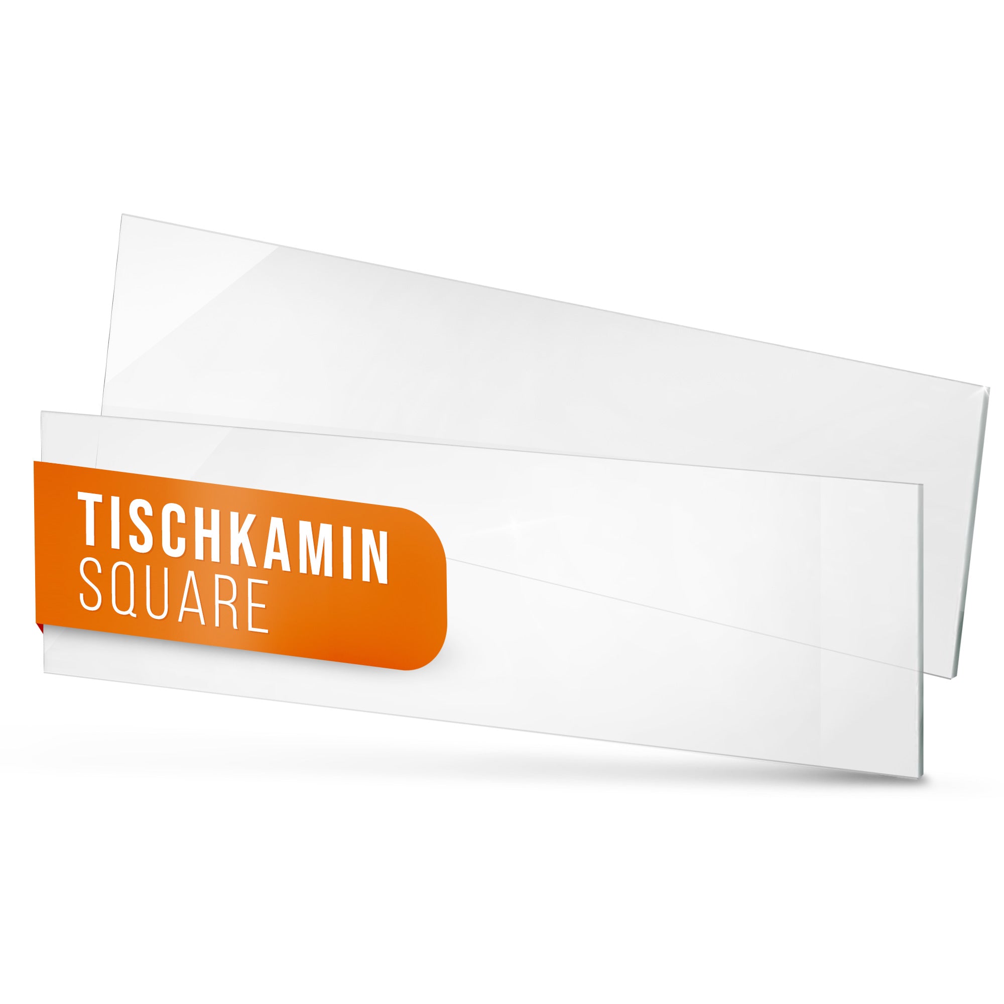 Ersatzglas Tischkamin SQUARE/SQUARE Stone