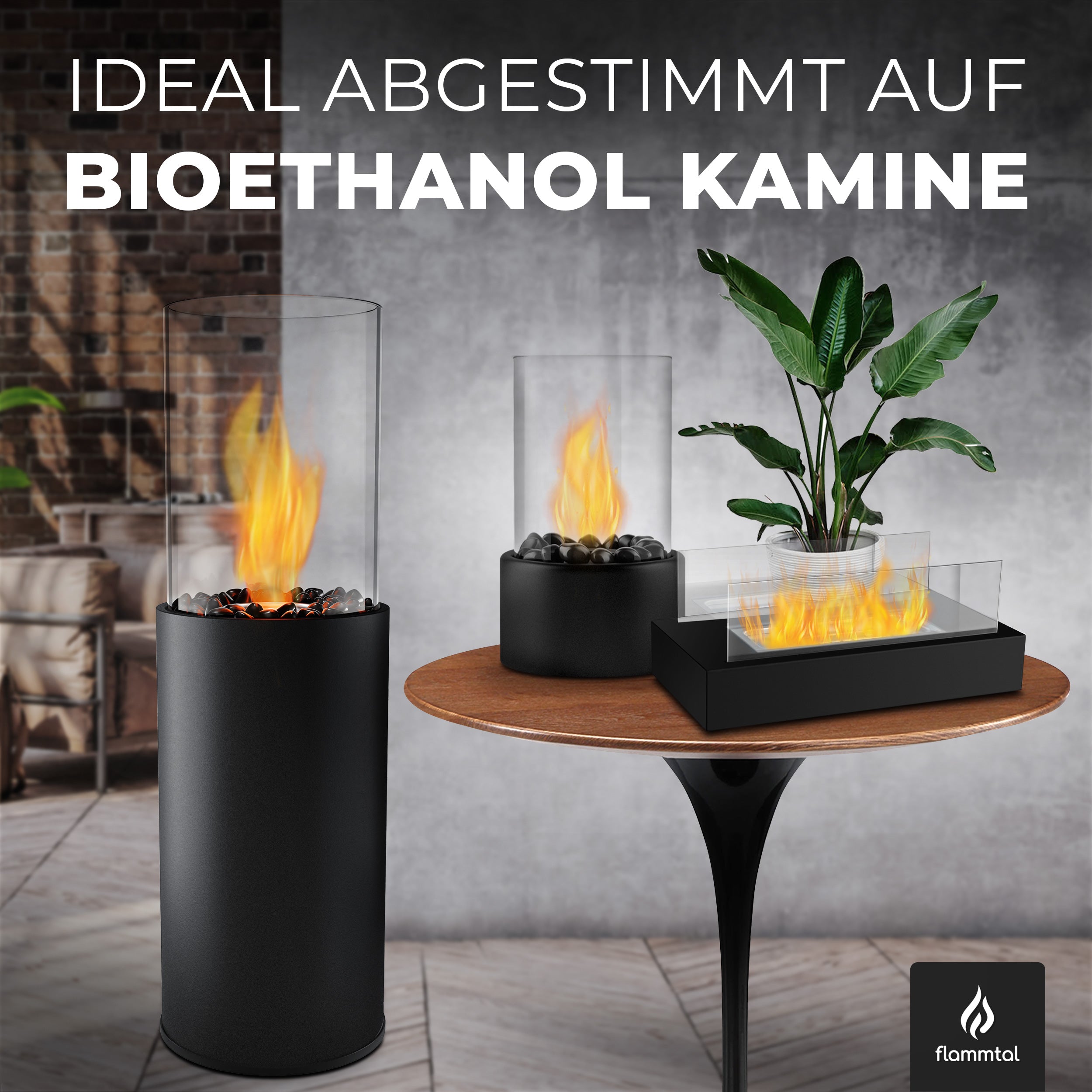 Flüssiges Bioethanol 96,6% (6 x 1 Liter)