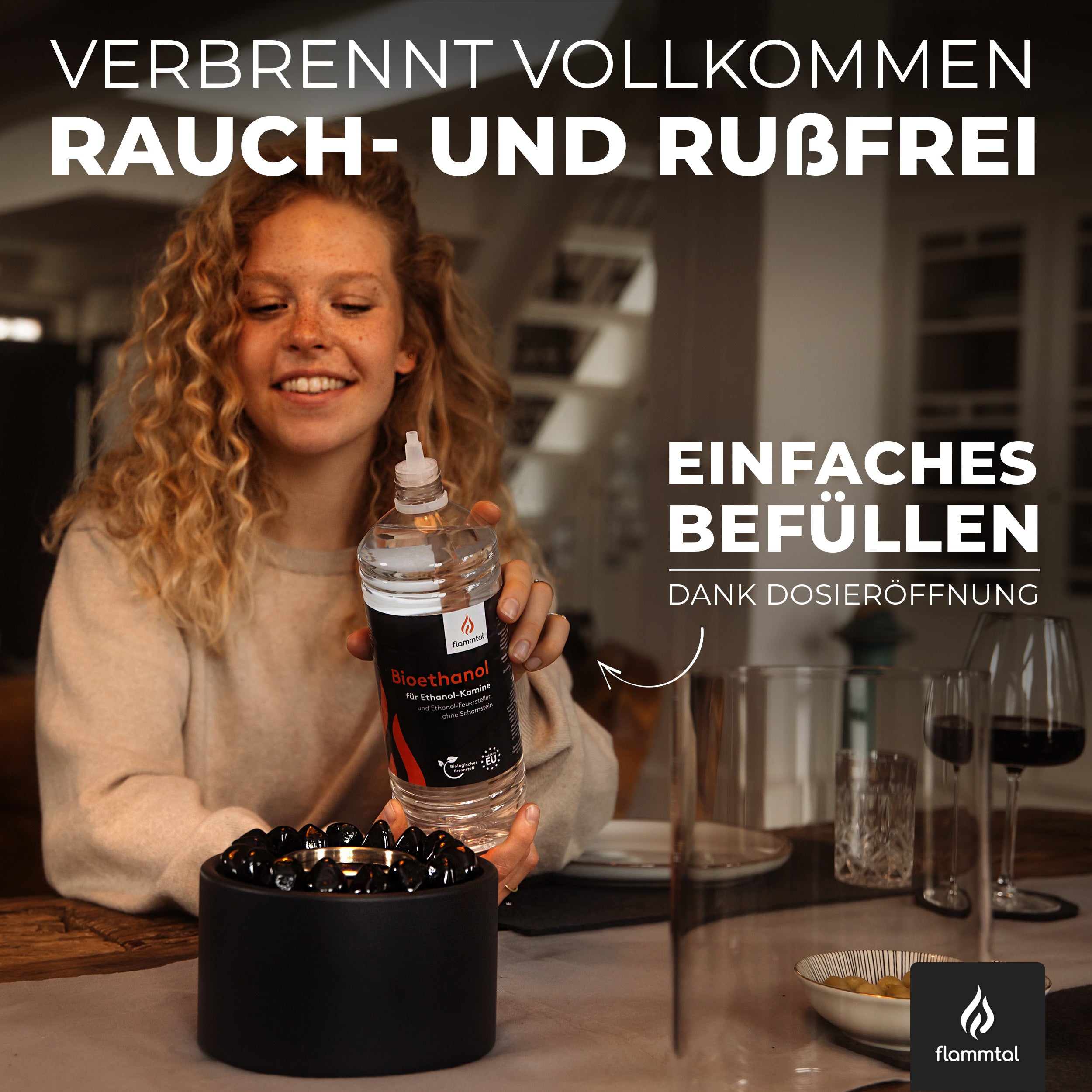 Flüssiges Bioethanol (6 x 1 Liter)