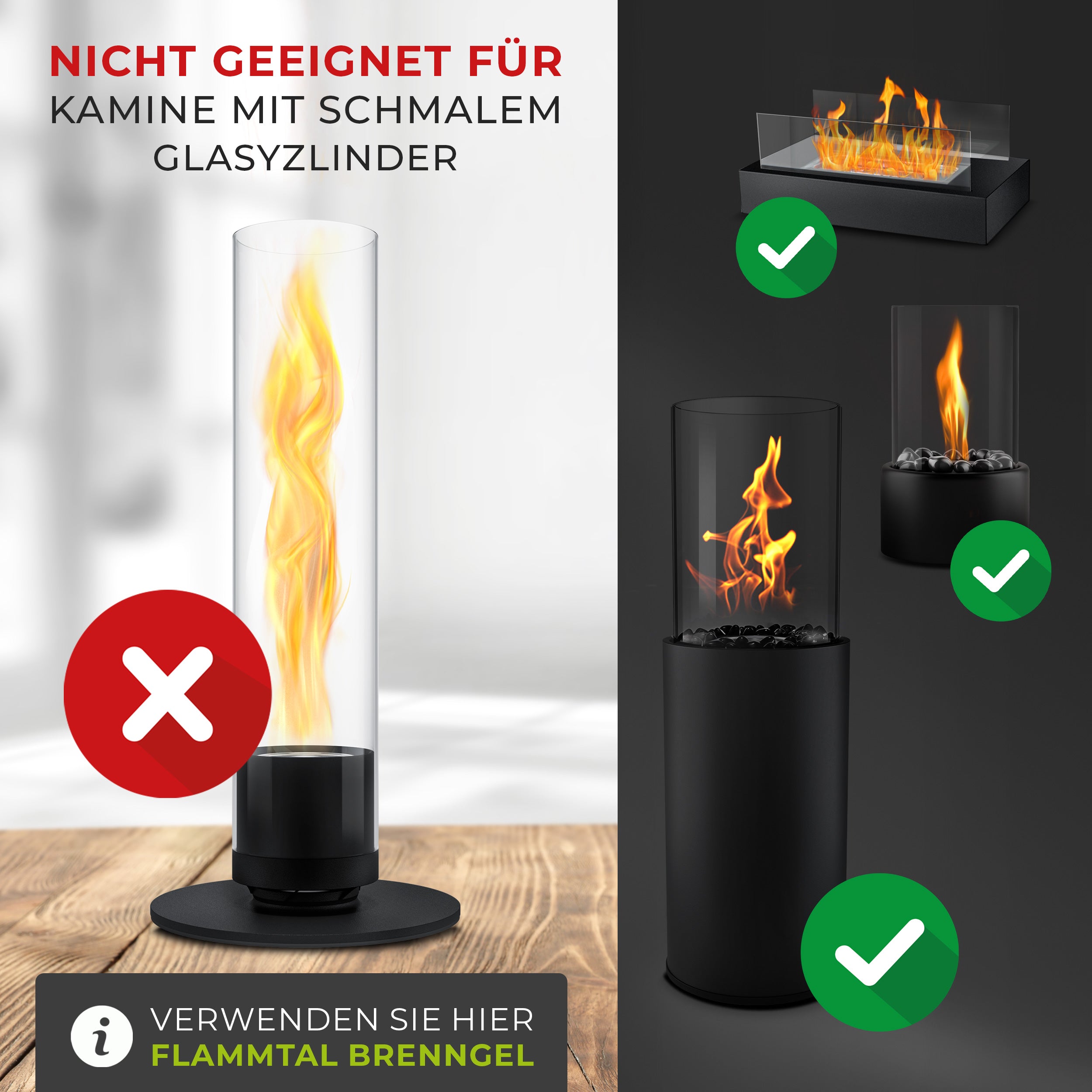 Flüssiges Bioethanol (6 x 1 Liter)