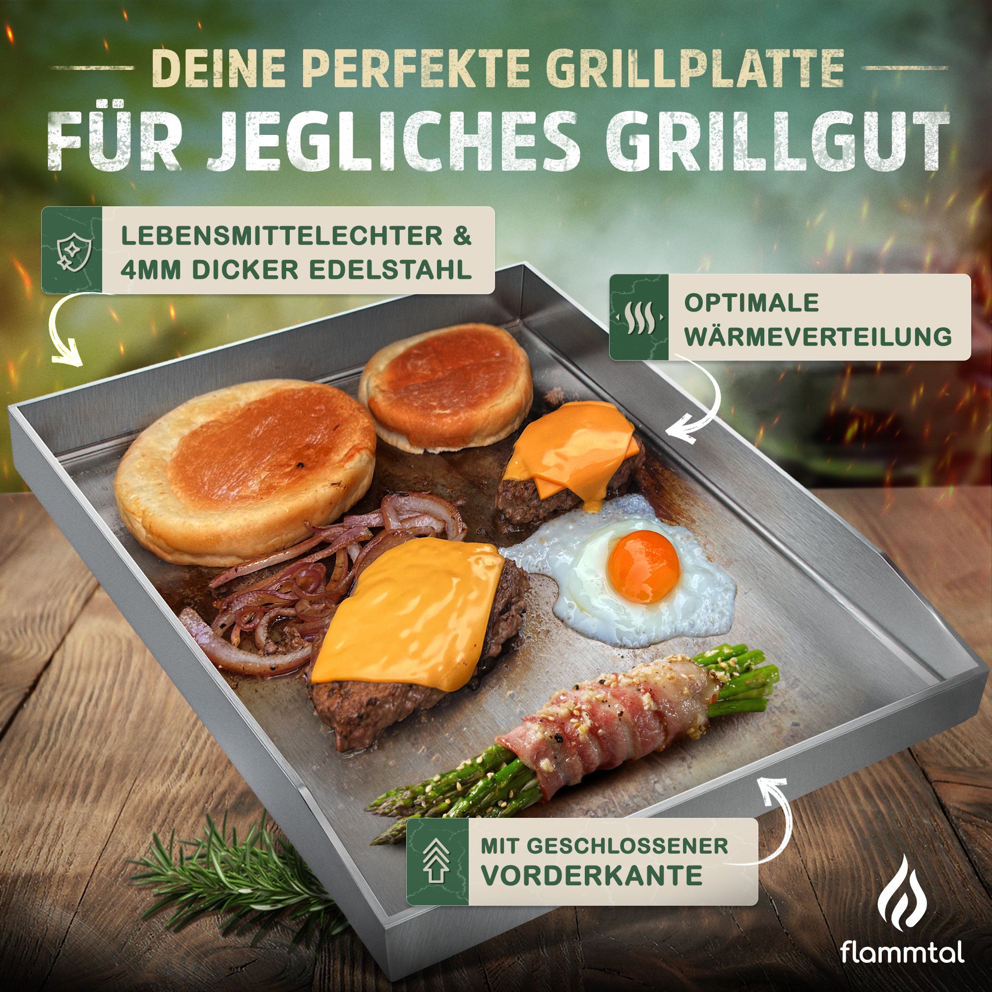Grillplatte PLANCHA PRO