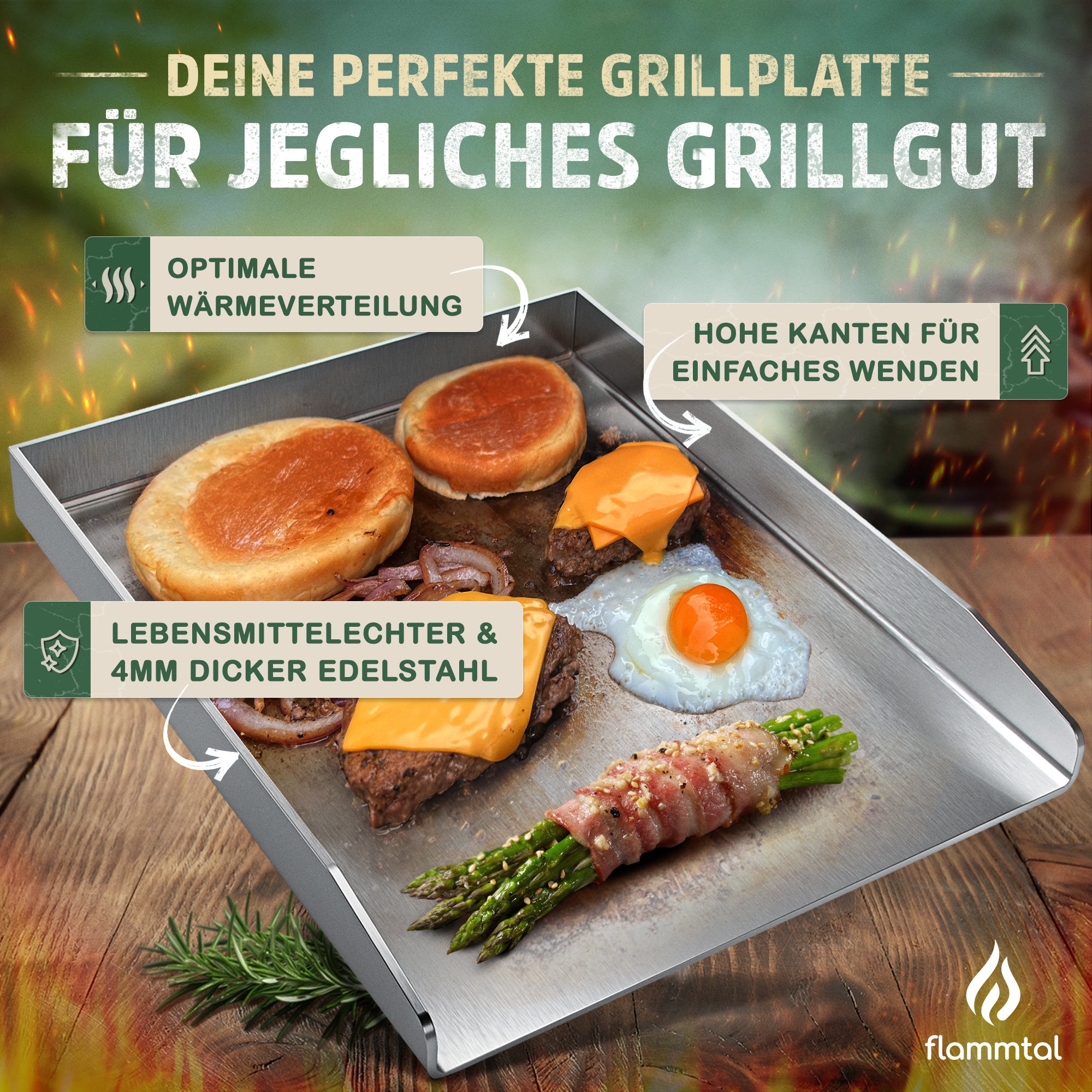Grillplatte PLANCHA CORE