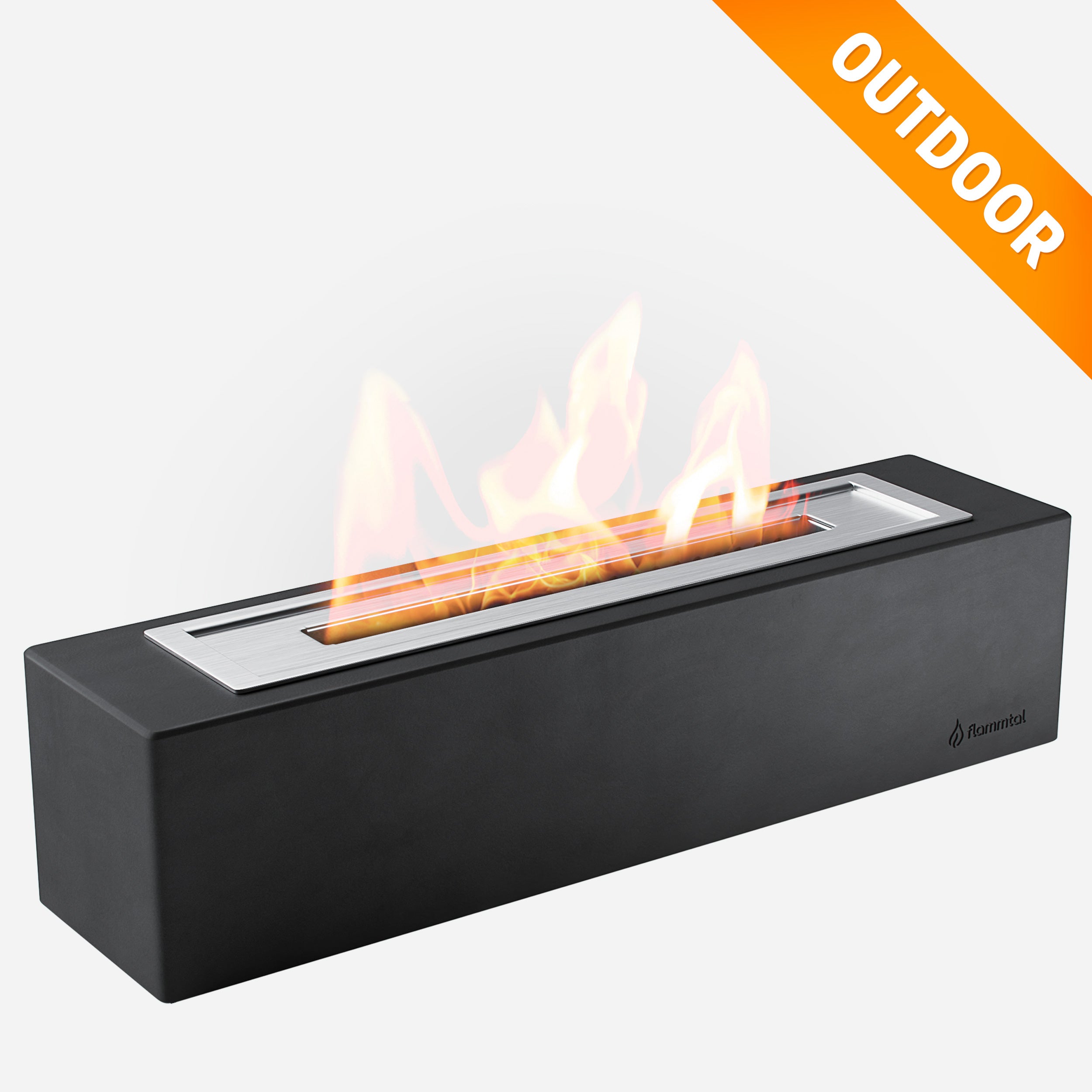 Tischfeuer CONCRETE (Anthrazit)