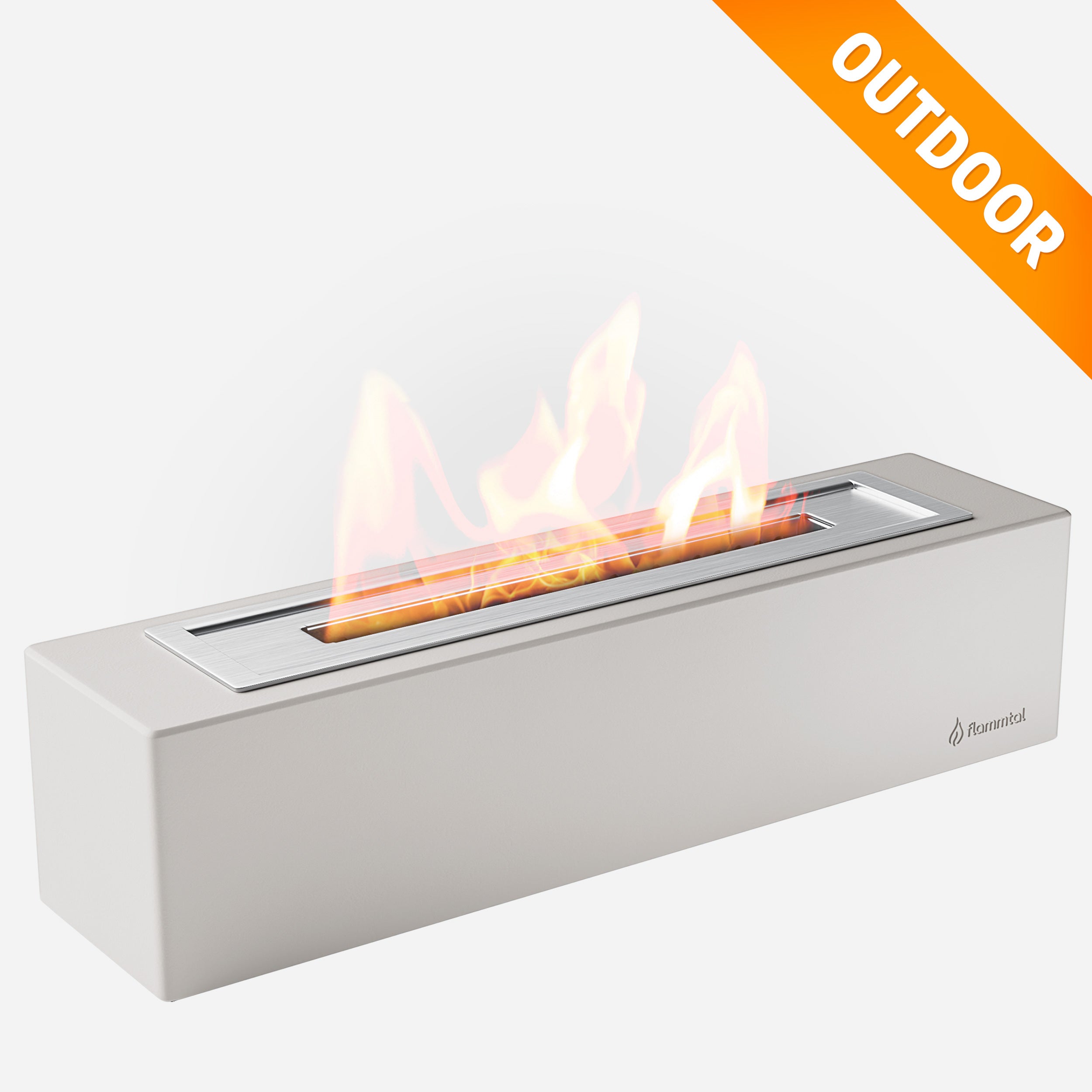 Tischfeuer CONCRETE (Hellgrau)