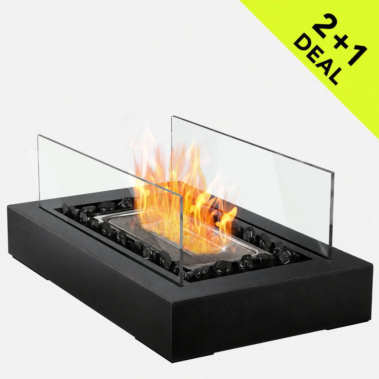 Tischfeuer EMBER-Stone