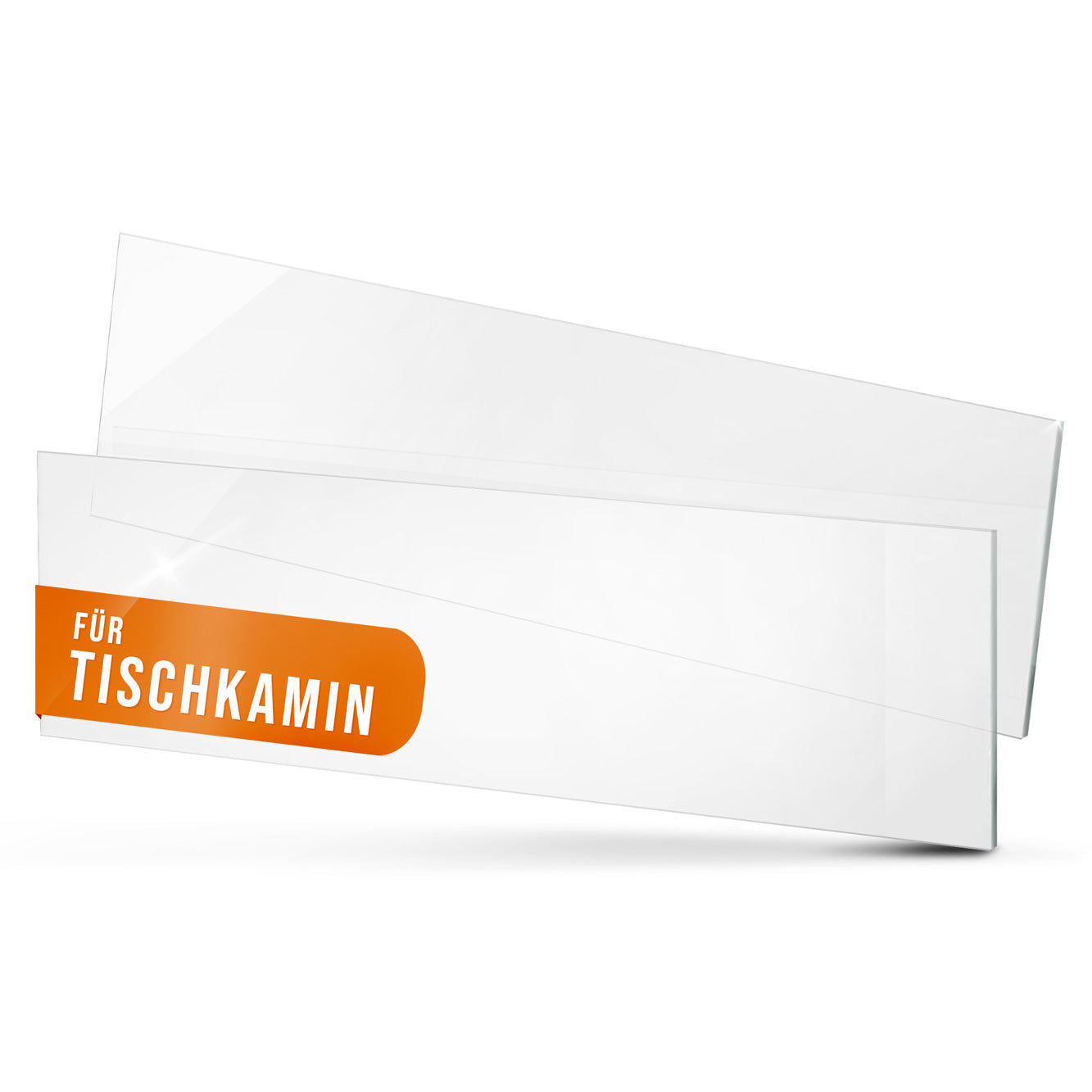 Ersatzglas Tischkamin SQUARE/SQUARE Stone