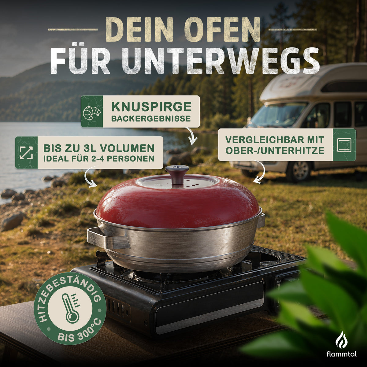 camping backofen STOVE Master Category_Instruments Mondsee 5 Seen Radmarathon COLOR:Light Brown/White